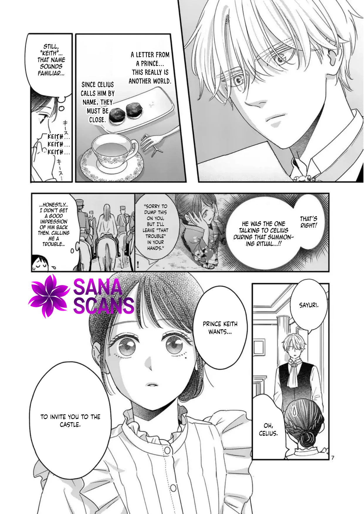 Got summoned to another world by accident, so I’ll just make Japanese sweets. Chapter 7 - . Page 7